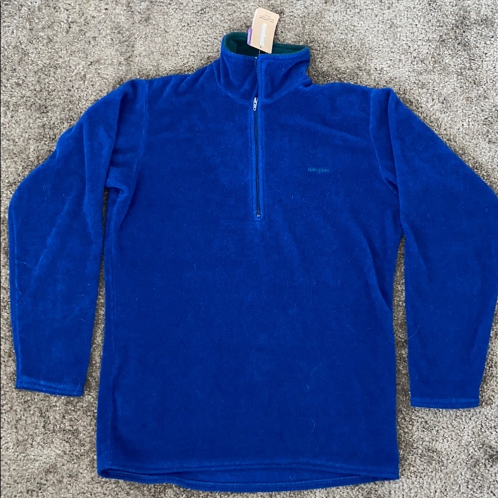 Men’s Patagonia Stone Blue Fleece Pullover